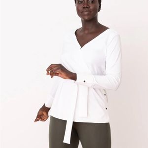 ADAY Suits You Wrap Blouse